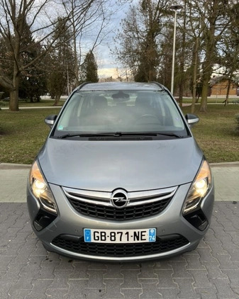 Opel Zafira cena 33900 przebieg: 144000, rok produkcji 2012 z Łomża małe 301
